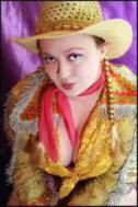 Evelyn Hartogh as Cowgirl Barbie (misteriddles AKA Iain Clacher 2006)