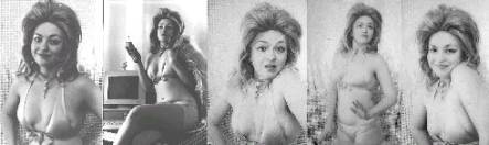 Evelyn Hartogh as Barbie (Photos Nicole Boundey 1996)